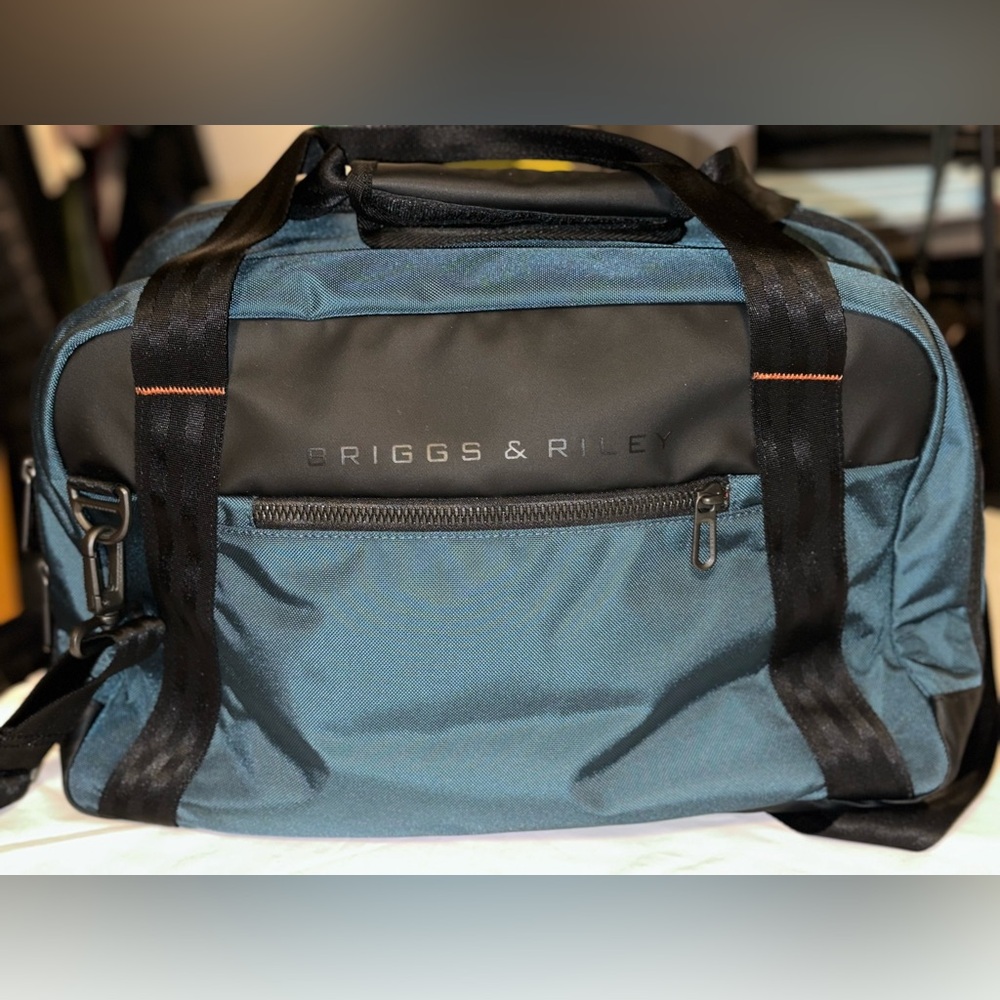 Briggs & Riley Underseat Cabin Bag in Ocean